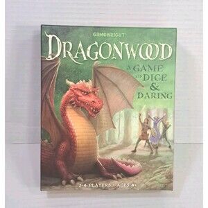 Dragonwood Game Of Dice & Daring Complete Card Game 2-4 Players Ages 8+ Strategy